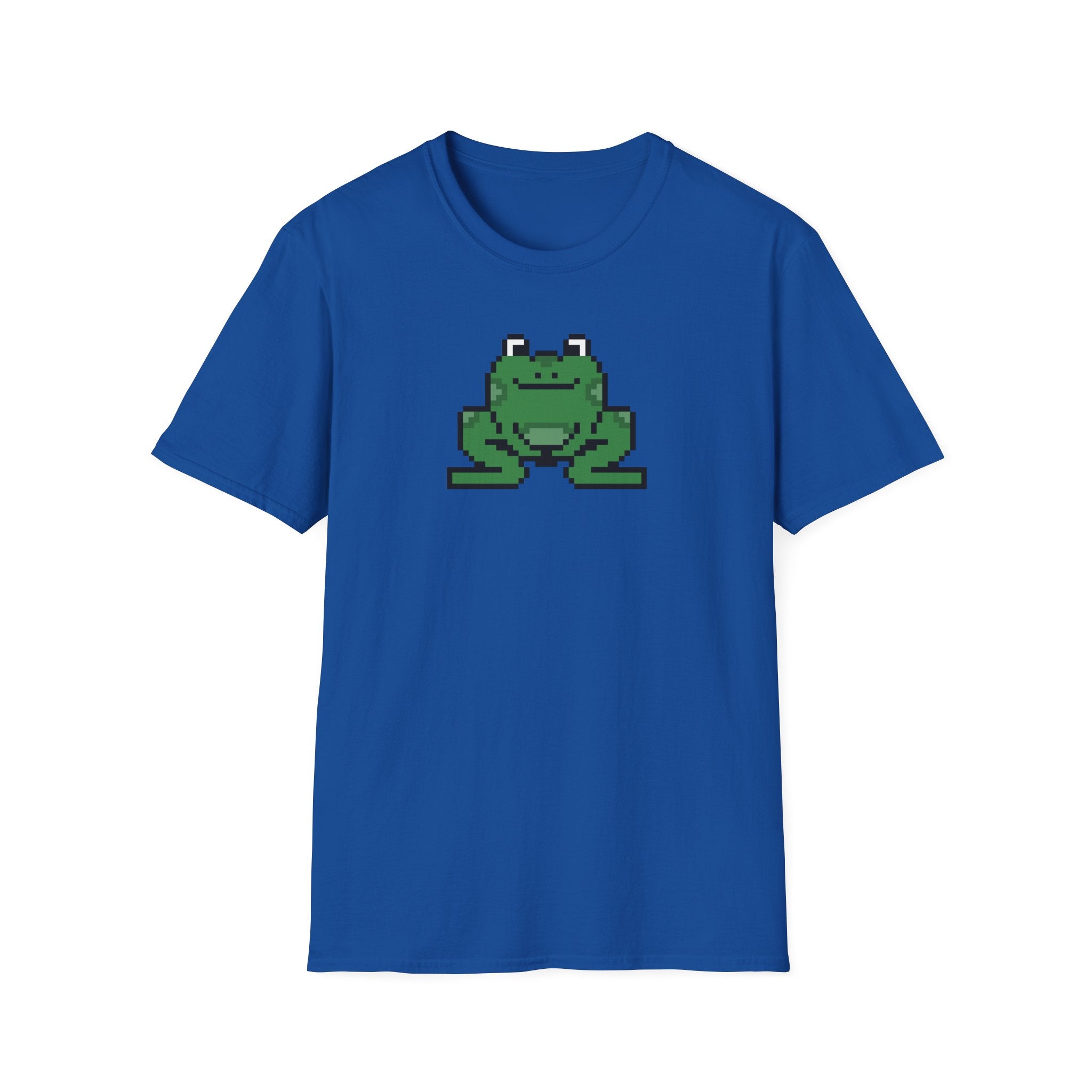 Pixel Frog T-Shirt — Cute Retro 8-Bit Frog Graphic Tee