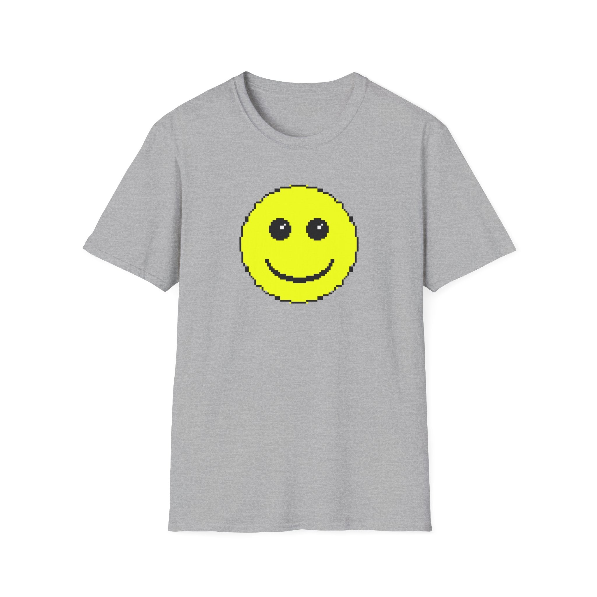 Pixel Smiley T-Shirt — Retro 8‑Bit Happy Face Tee