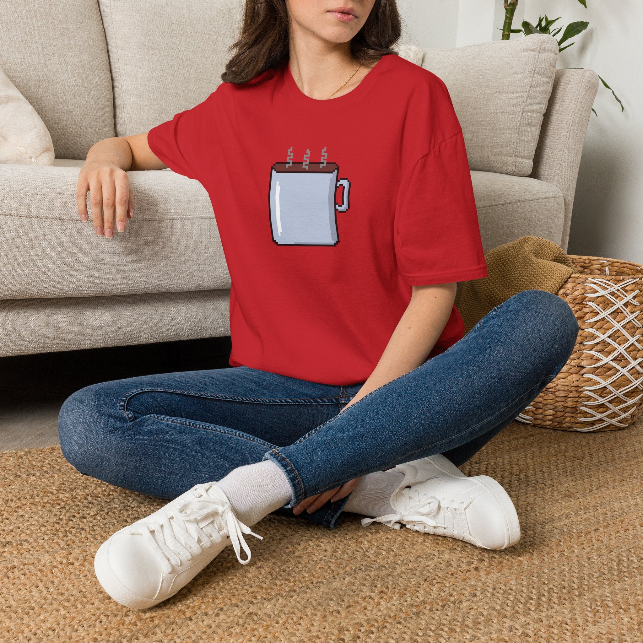 Pixel Coffee Mug T-Shirt