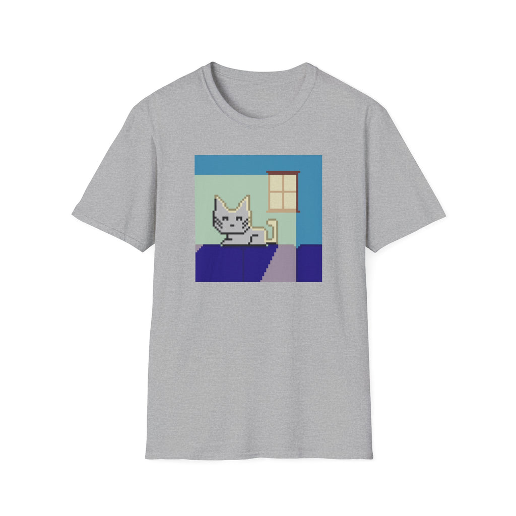 Pixel Cat Tee — Retro 8‑Bit Cat Graphic T‑Shirt