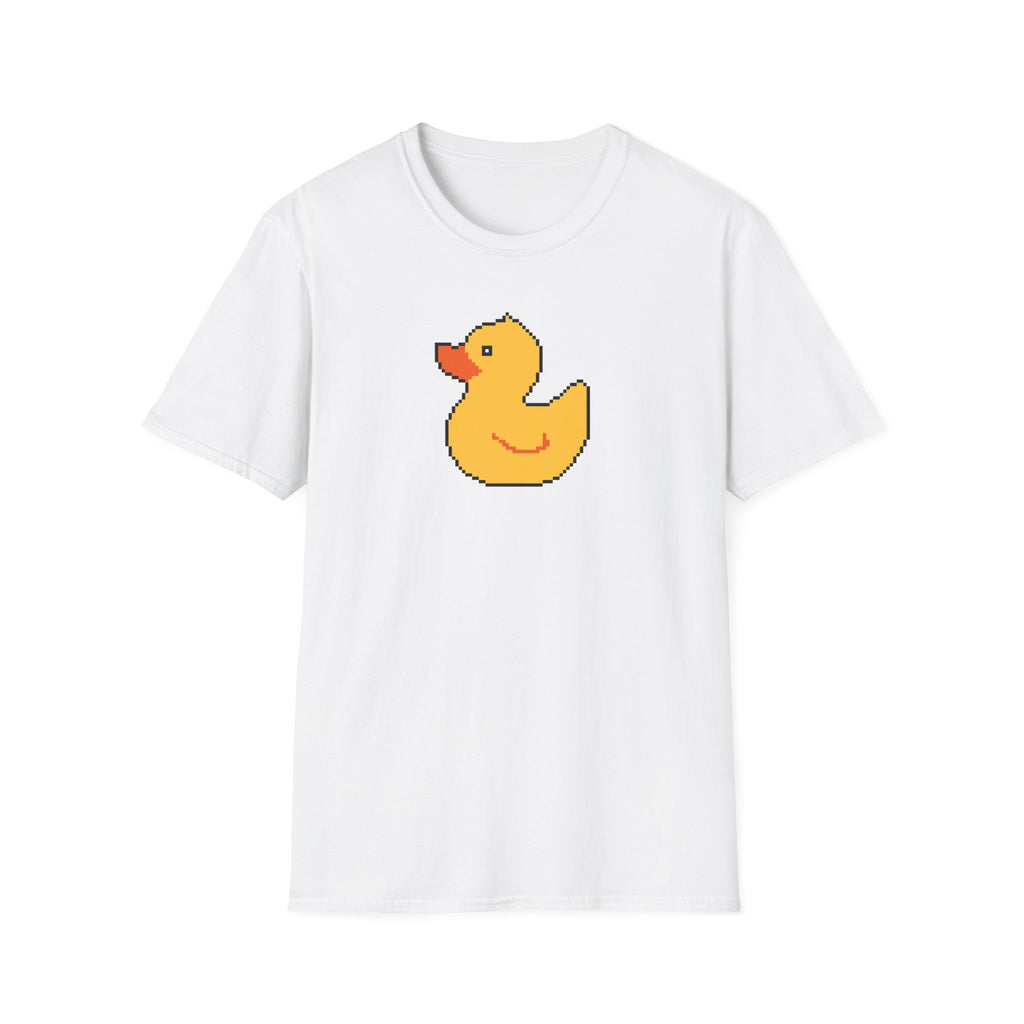 Duck Pixel Tee — Cute Retro Rubber Duck T-Shirt