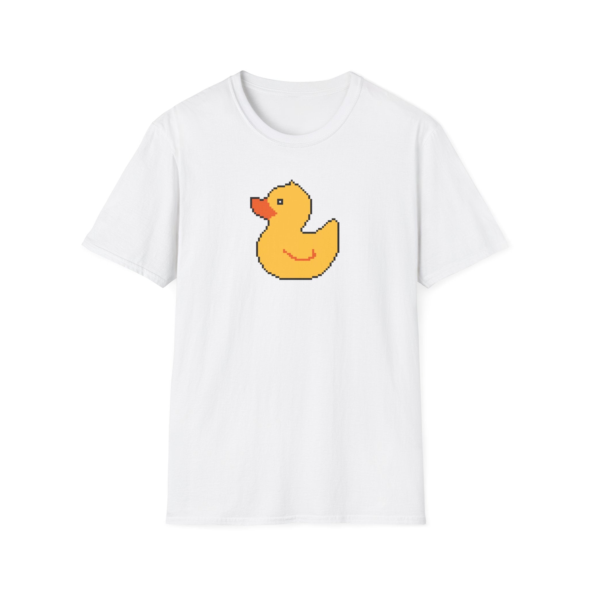 Duck Pixel Tee — Cute Retro Rubber Duck T-Shirt