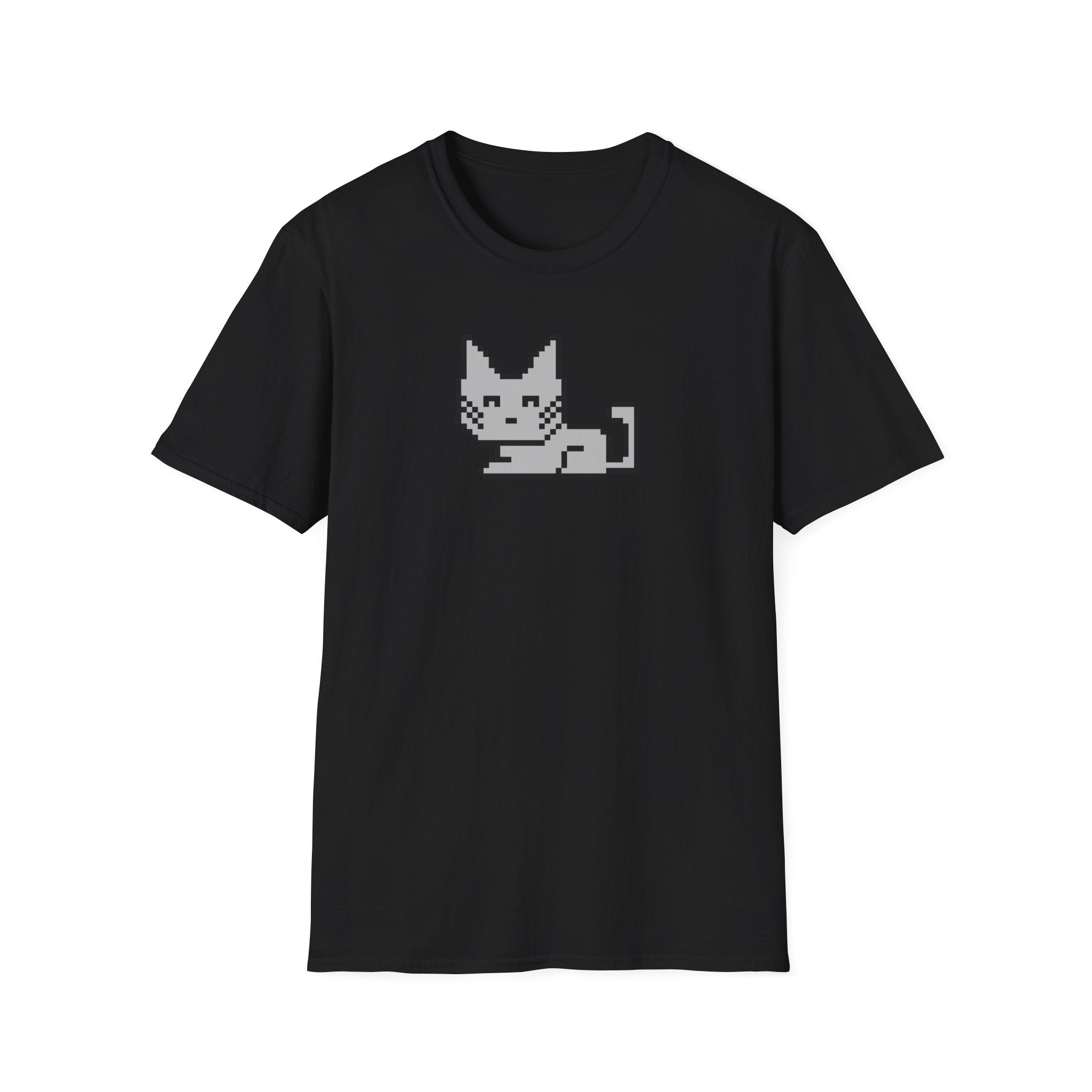 Pixel Cat T‑Shirt — Retro 8‑Bit Kitten Graphic Tee