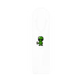 Alien Pixel Bookmark — Cute Retro Alien Metal Bookmark