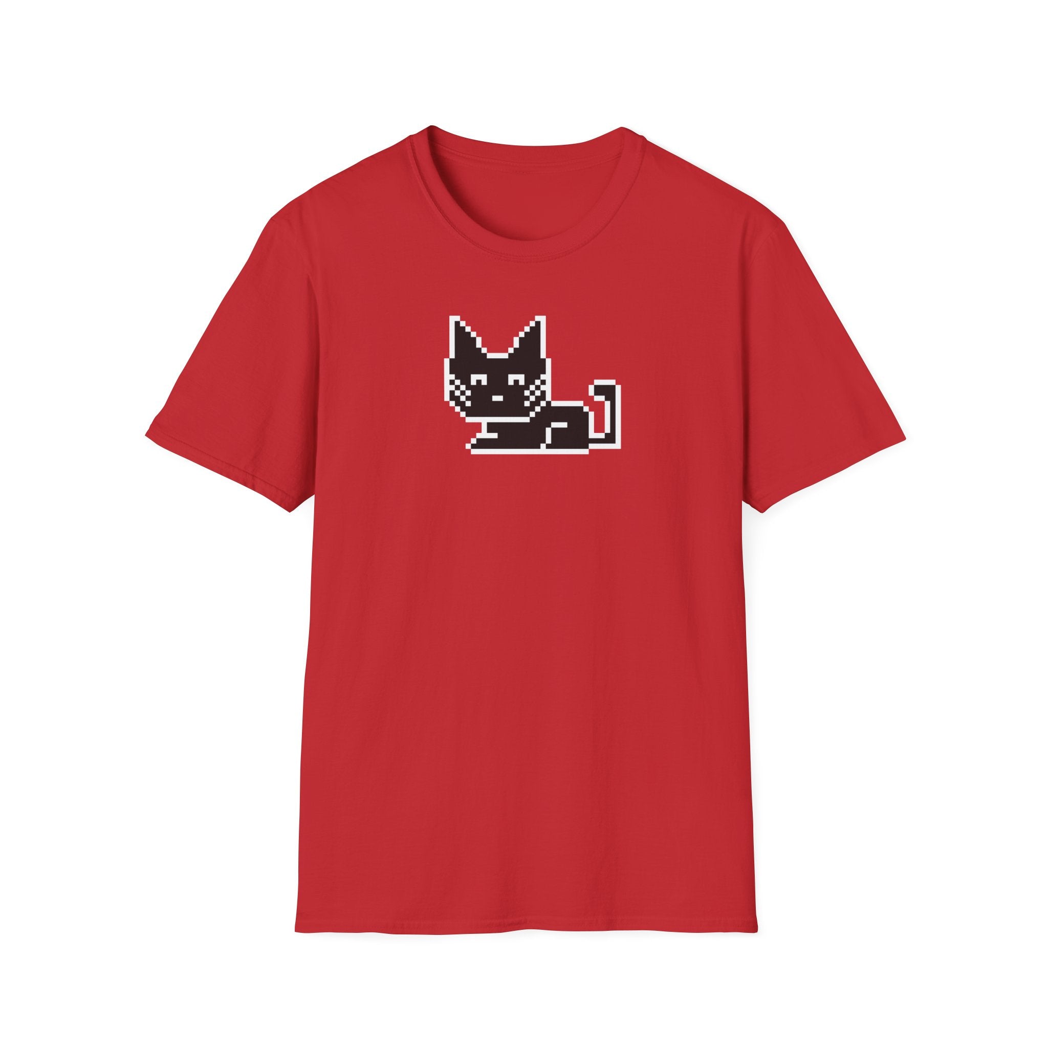 Pixel Cat T-Shirt — Cute Retro 8-Bit Cat Graphic Tee