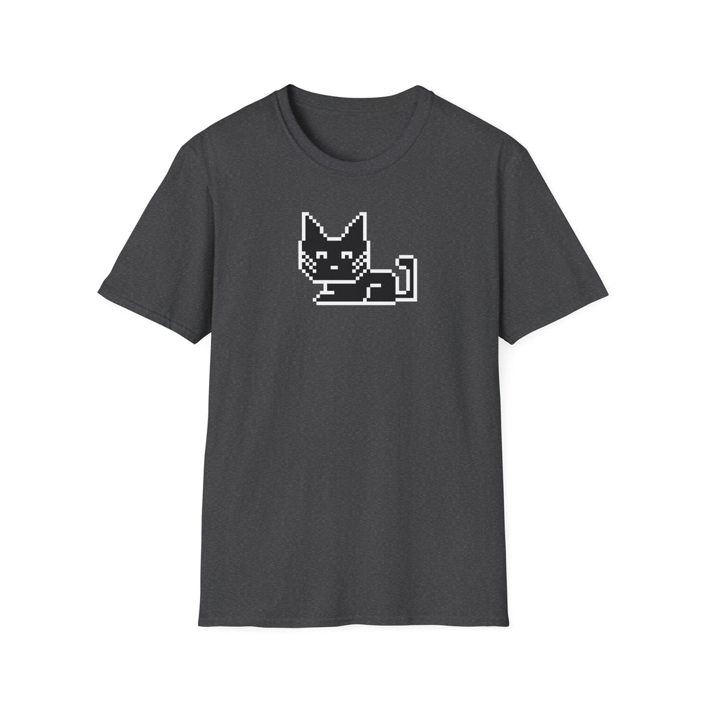 Pixel Cat T-Shirt — Cute Retro 8-Bit Cat Graphic Tee