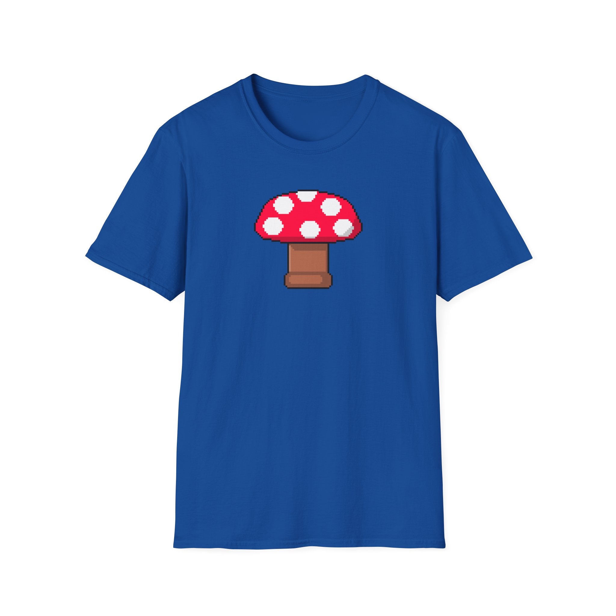 Retro Pixel Mushroom T-Shirt — Cute Mushroom Gamer Tee