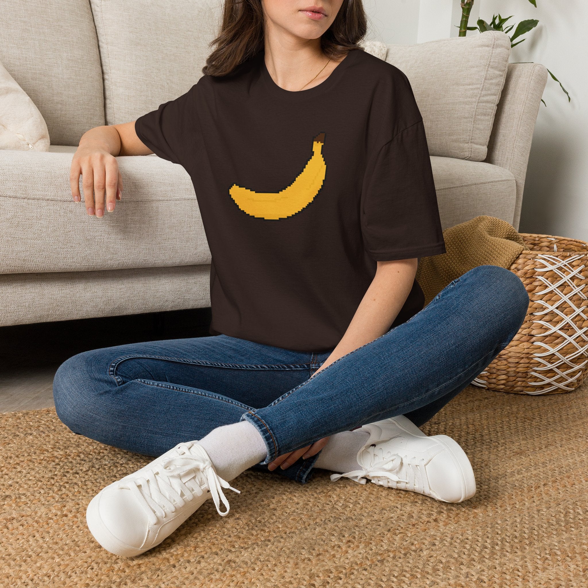 Pixel Banana T-Shirt — Retro 8‑Bit Fruit Graphic Tee