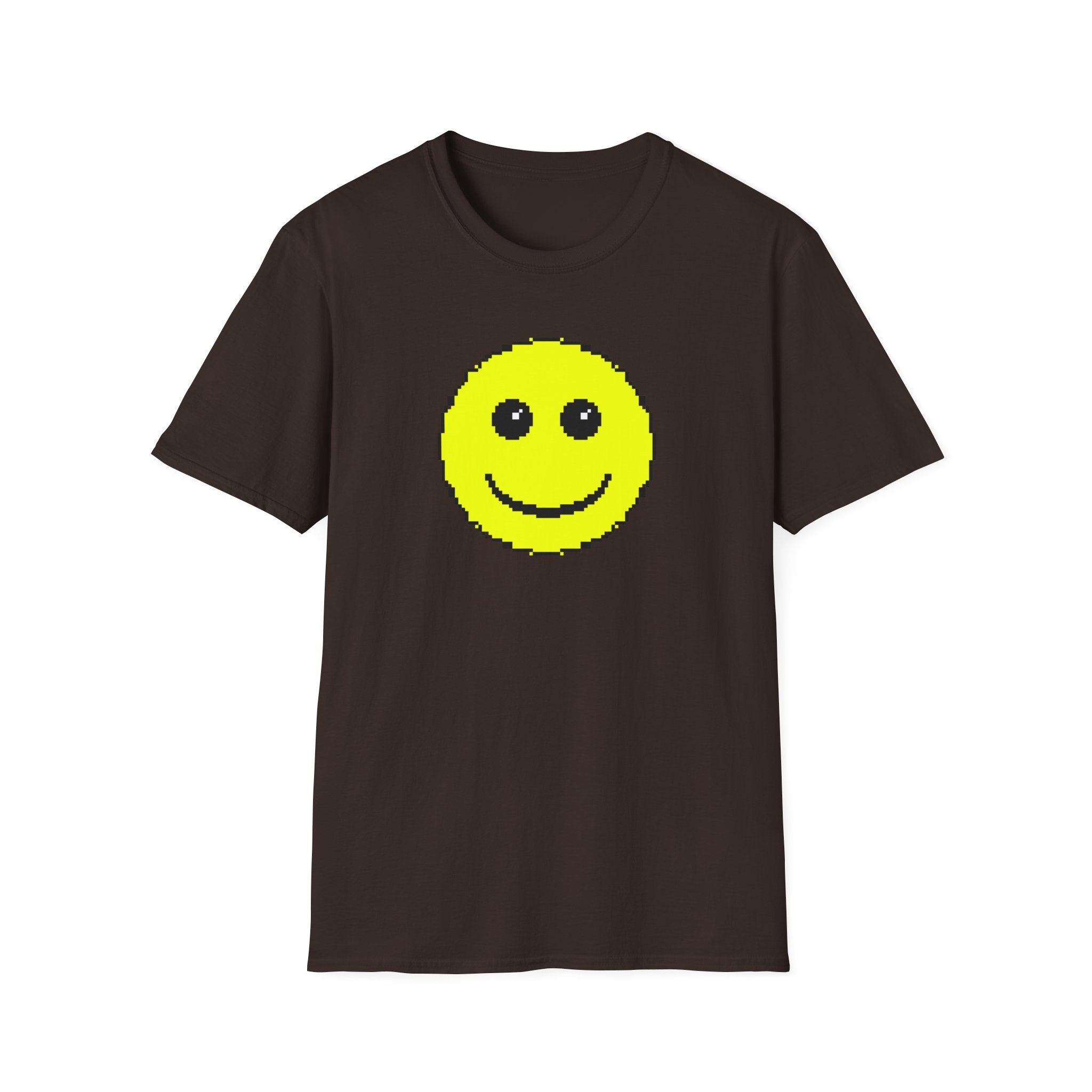 Pixel Smiley T-Shirt — Retro 8‑Bit Happy Face Tee