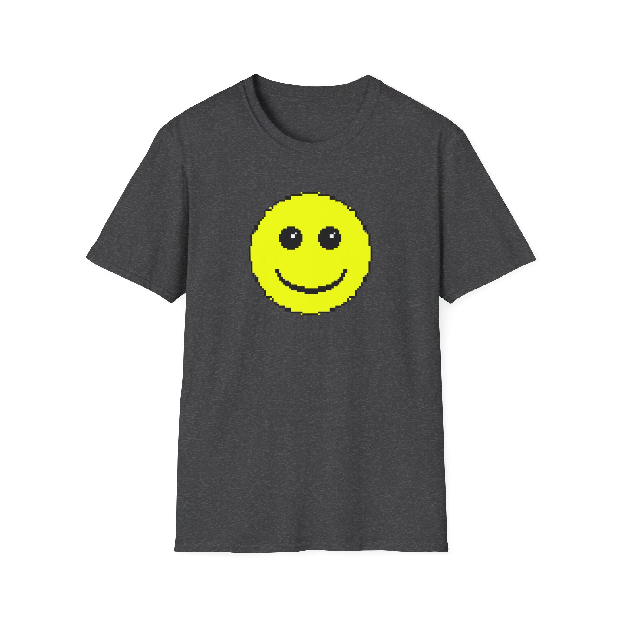 Pixel Smiley T-Shirt — Retro 8‑Bit Happy Face Tee