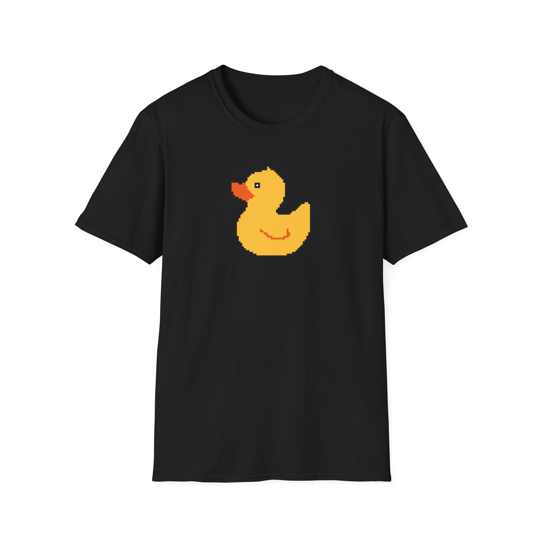 Duck Pixel Tee — Cute Retro Rubber Duck T-Shirt