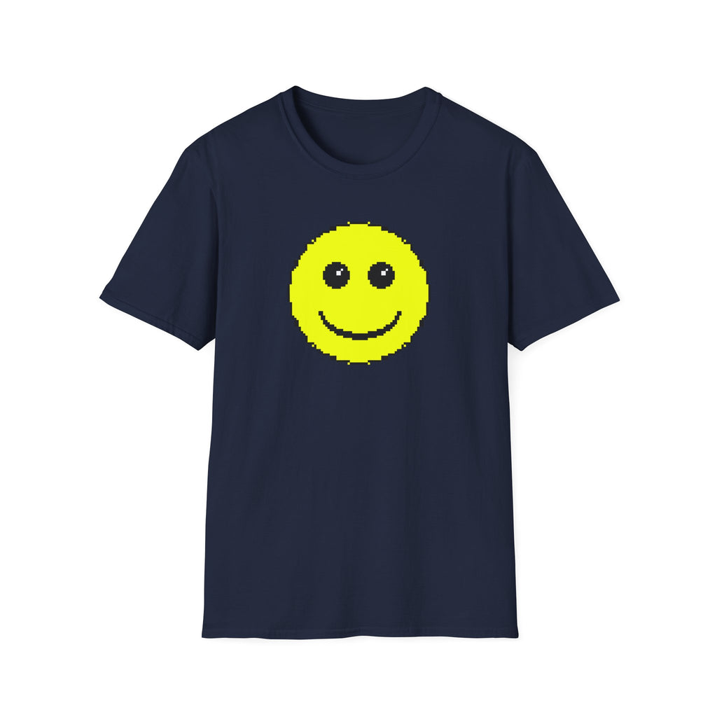 Pixel Smiley T-Shirt — Retro 8‑Bit Happy Face Tee
