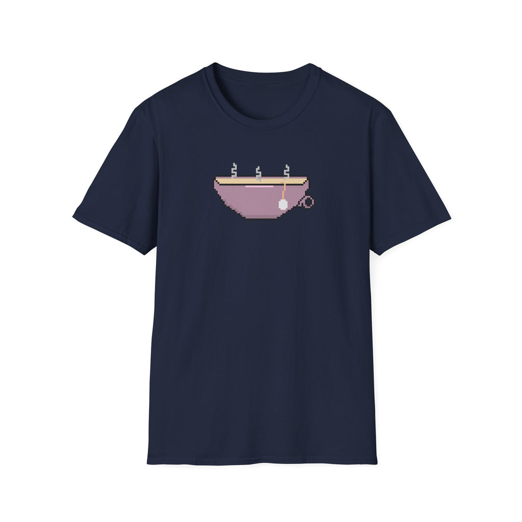 T-Shirt — Pixel Art Tea Cup Graphic Tee