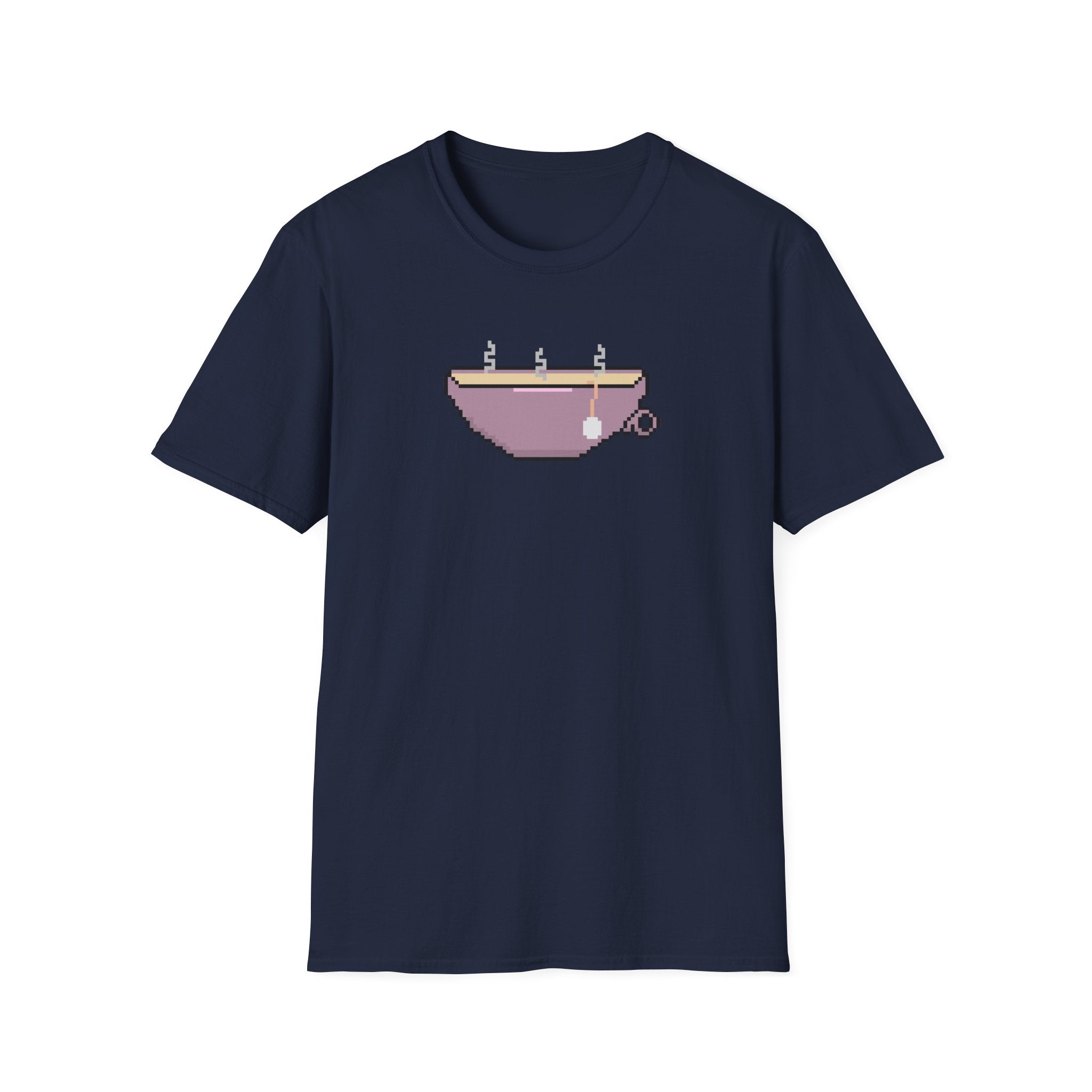 T-Shirt — Pixel Art Tea Cup Graphic Tee