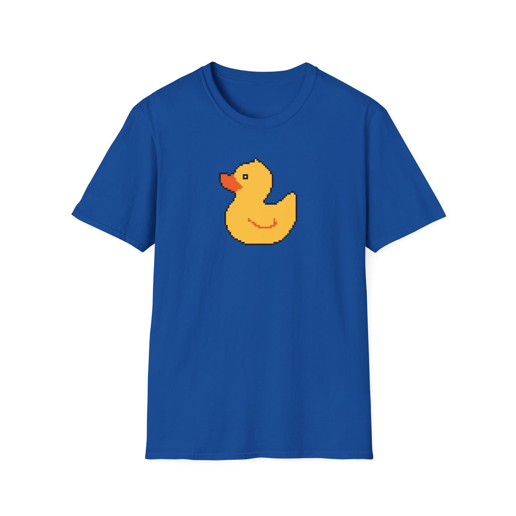 Duck Pixel Tee — Cute Retro Rubber Duck T-Shirt