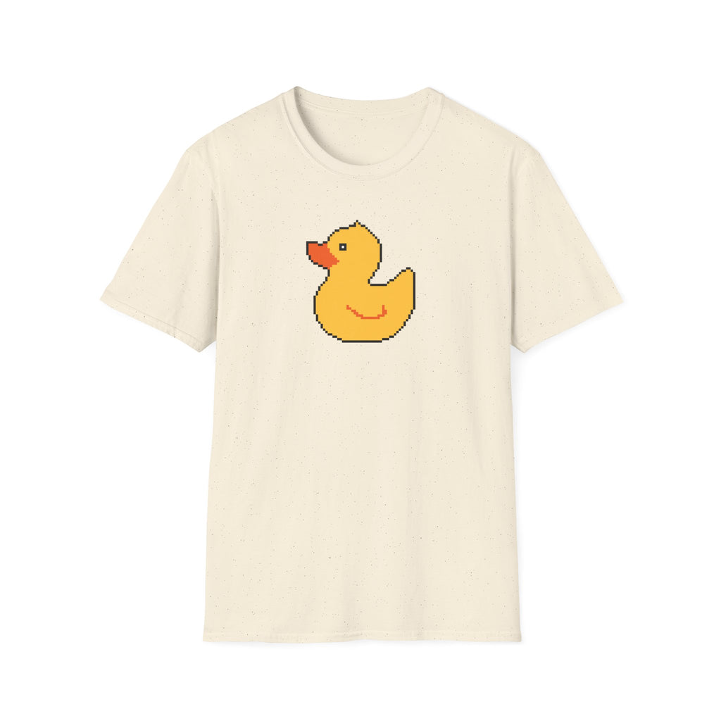 Duck Pixel Tee — Cute Retro Rubber Duck T-Shirt
