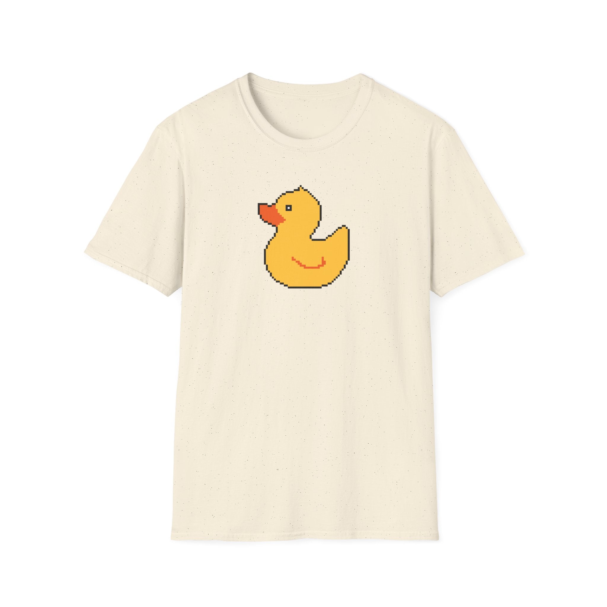 Duck Pixel Tee — Cute Retro Rubber Duck T-Shirt