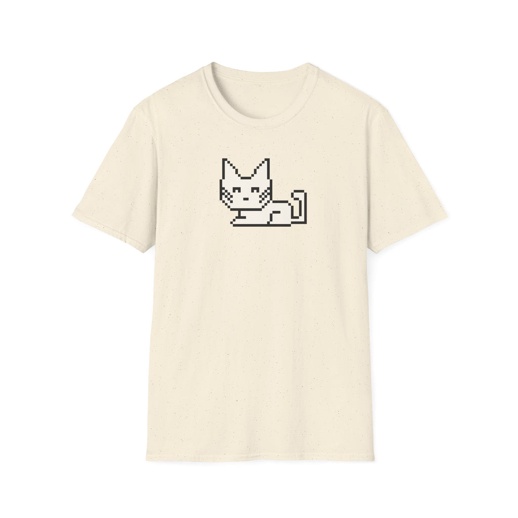 Pixel Cat T-Shirt — Cute Retro 8-Bit Kitten Tee