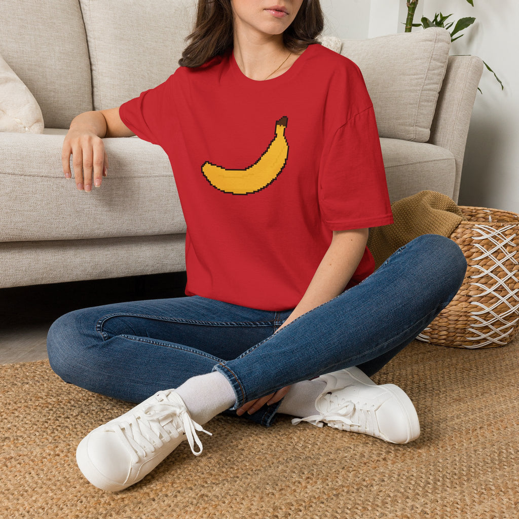 Pixel Banana T-Shirt — Retro 8‑Bit Fruit Graphic Tee