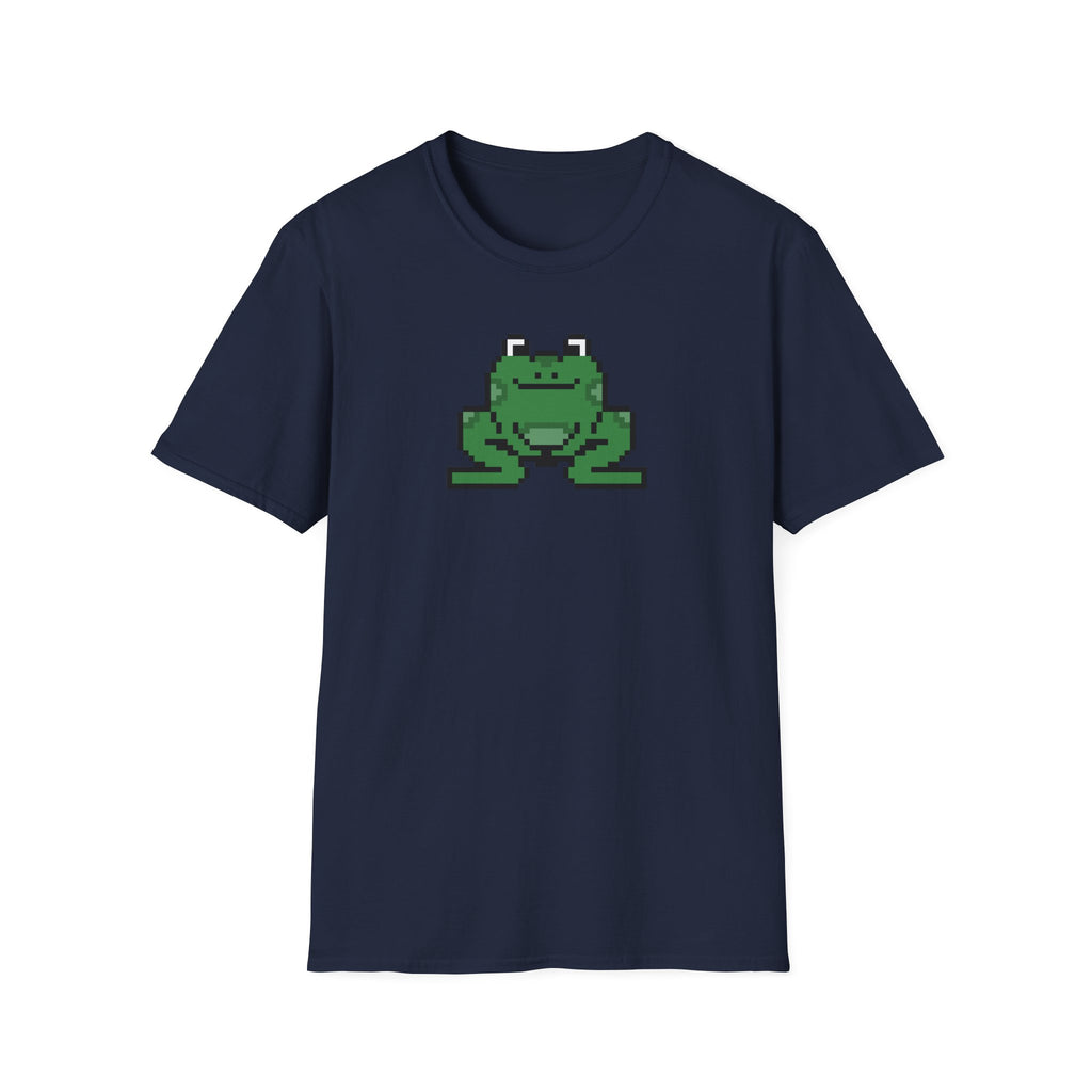 Pixel Frog T-Shirt — Cute Retro 8-Bit Frog Graphic Tee
