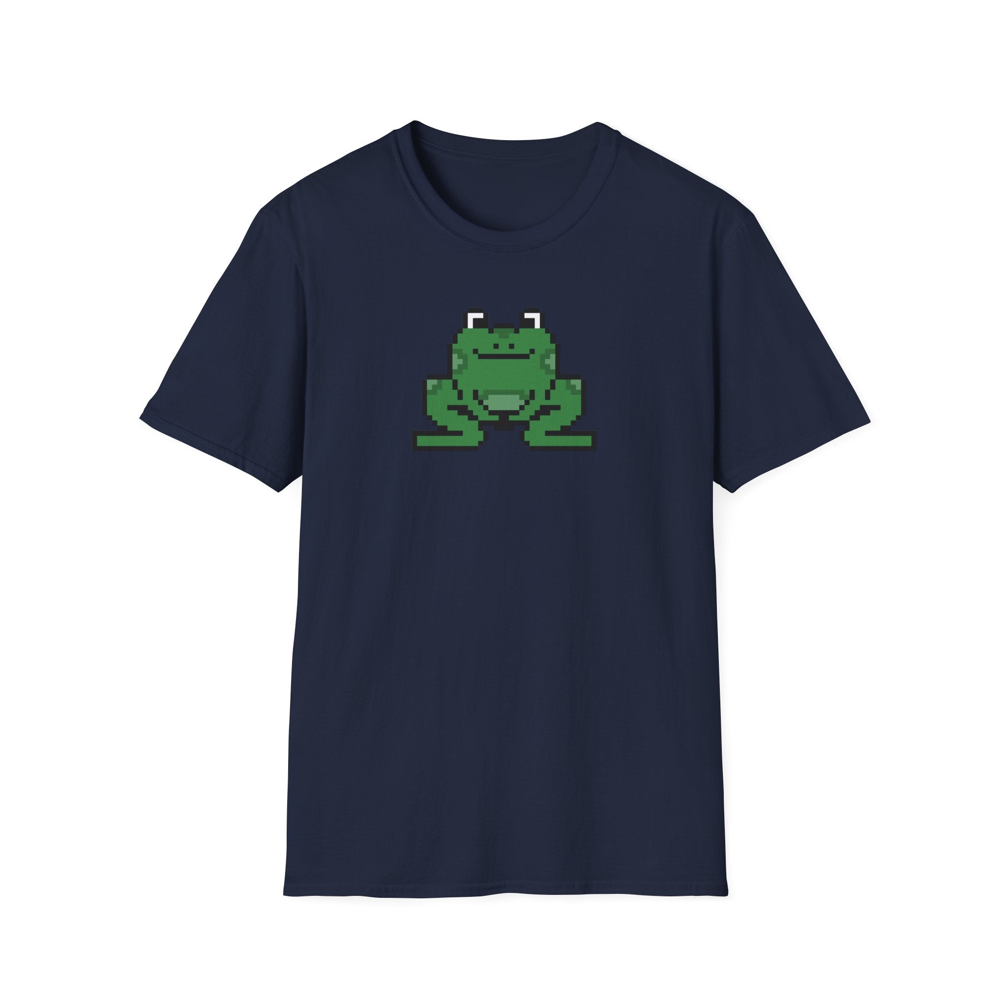 Pixel Frog T-Shirt — Cute Retro 8-Bit Frog Graphic Tee