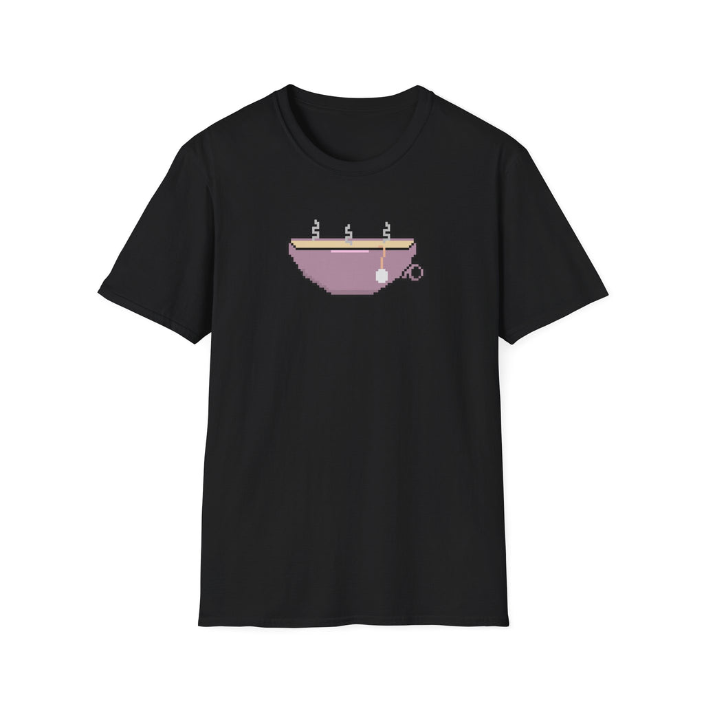 T-Shirt — Pixel Art Tea Cup Graphic Tee