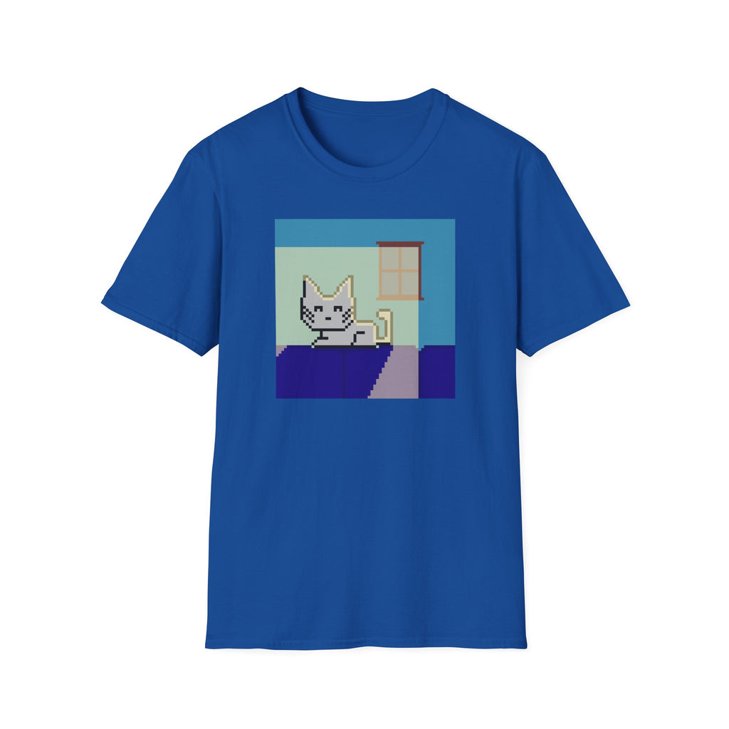 Pixel Cat Tee — Retro 8‑Bit Cat Graphic T‑Shirt