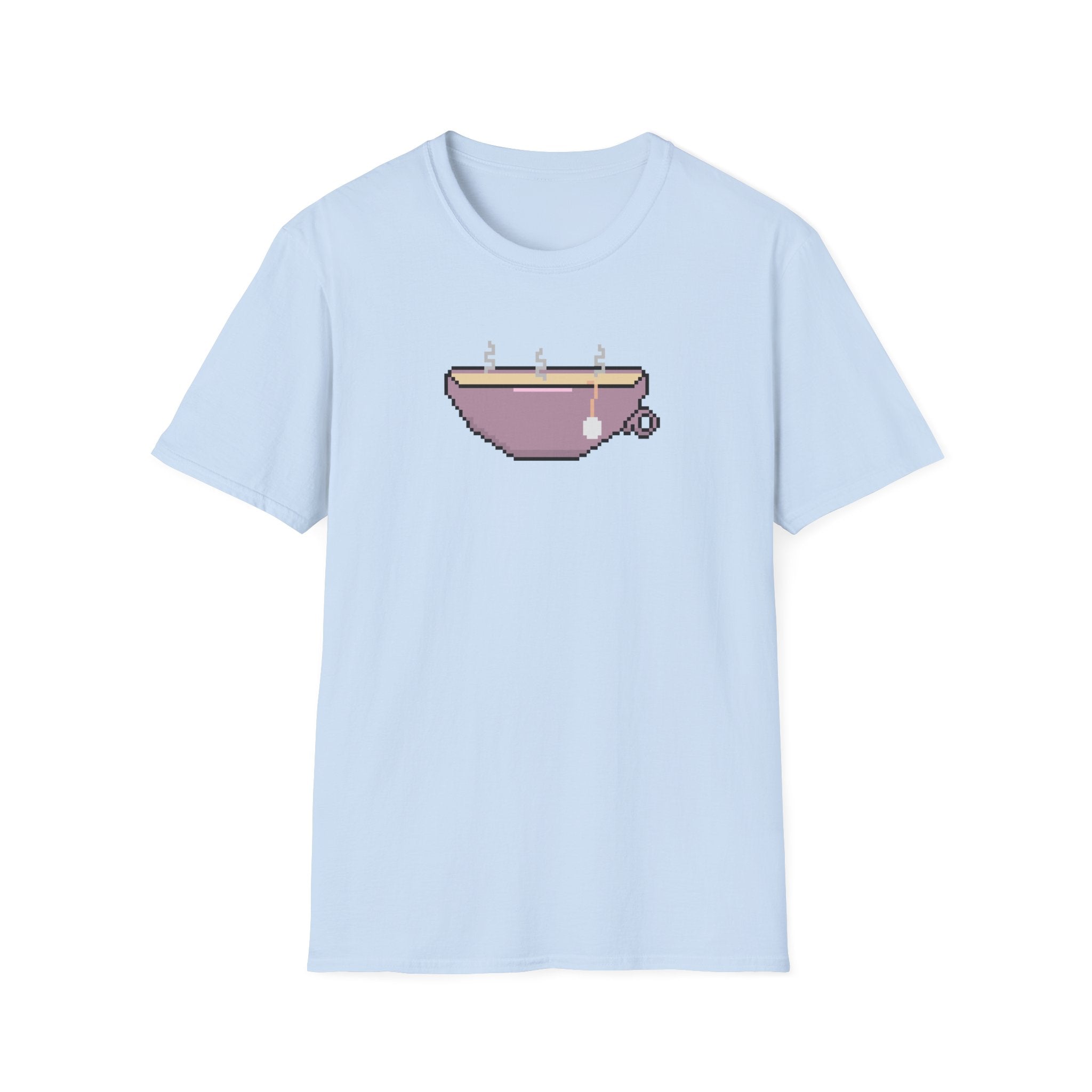 T-Shirt — Pixel Art Tea Cup Graphic Tee