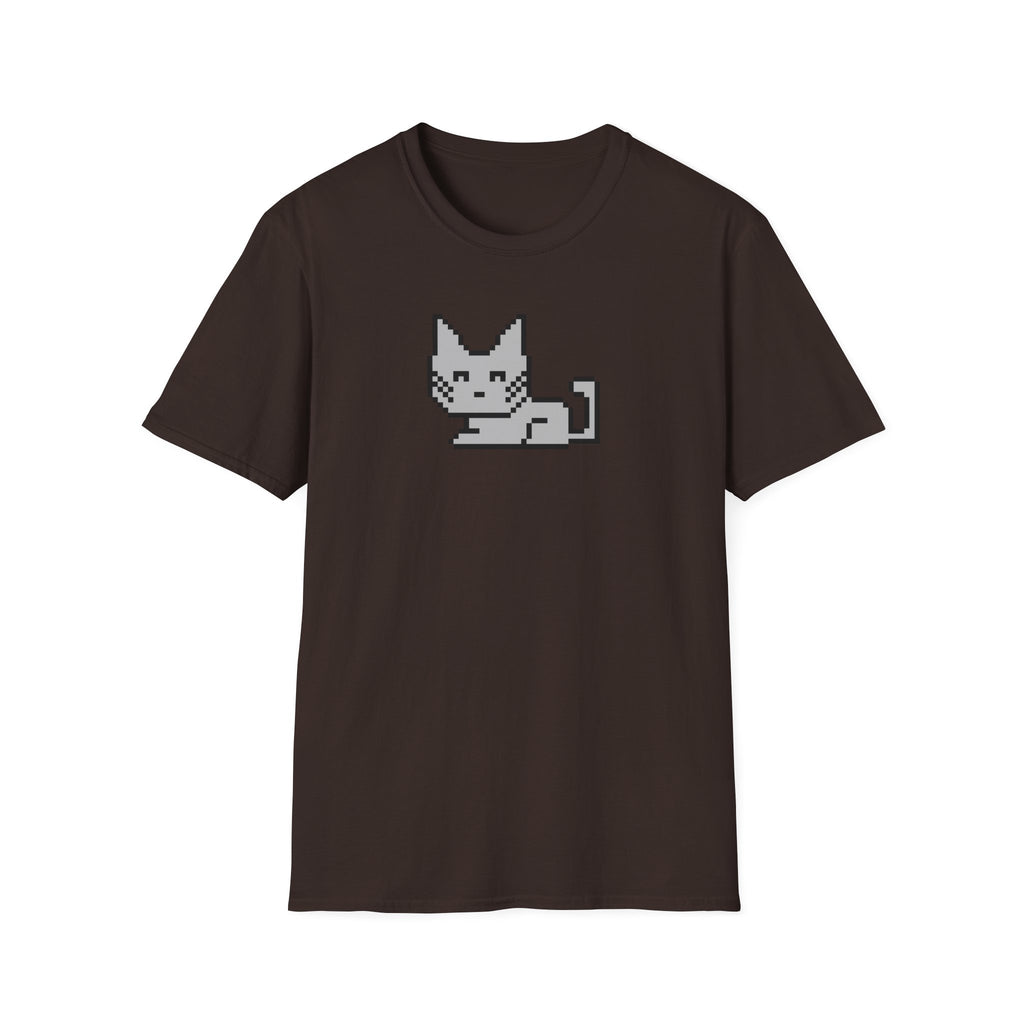 Pixel Cat T‑Shirt — Retro 8‑Bit Kitten Graphic Tee