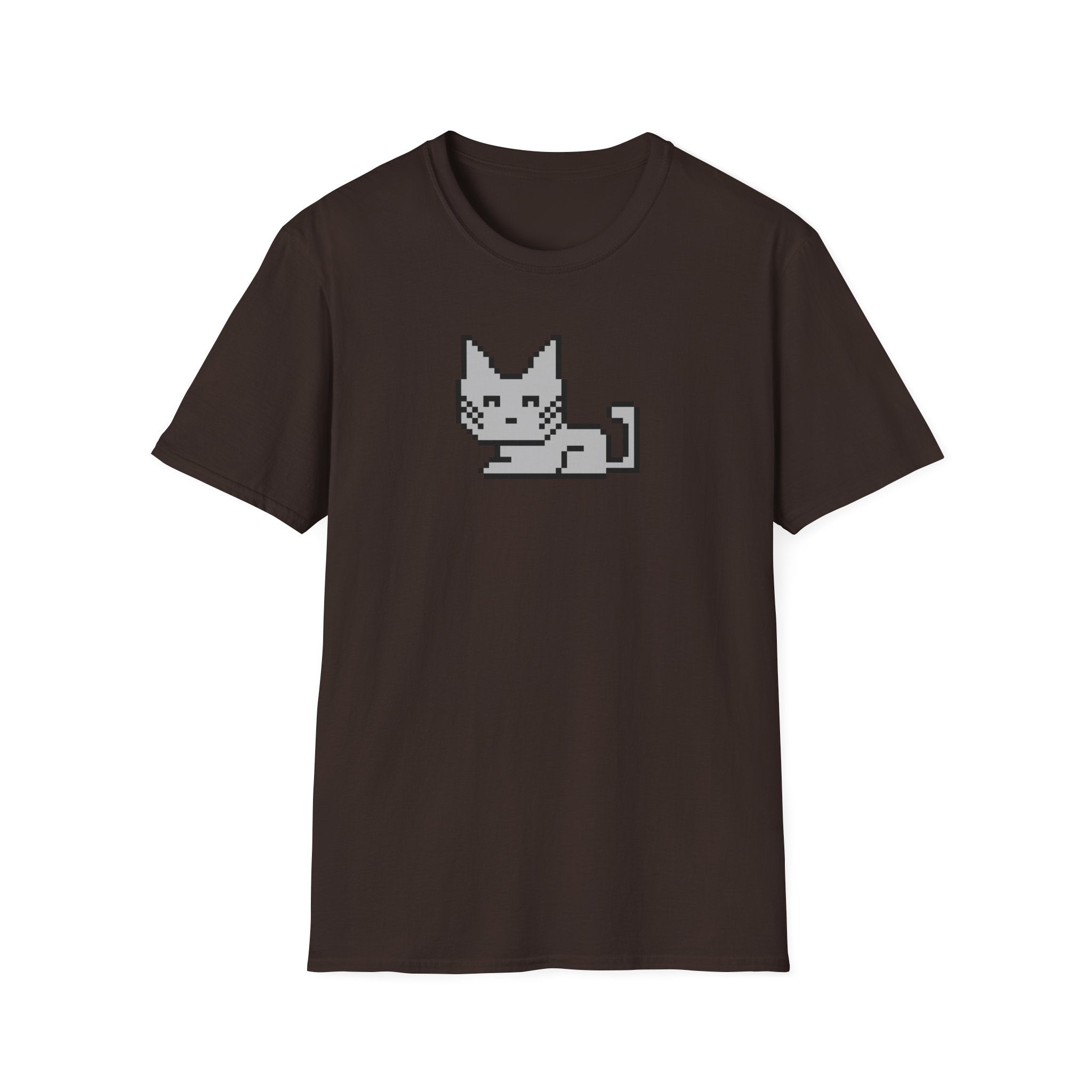 Pixel Cat T‑Shirt — Retro 8‑Bit Kitten Graphic Tee