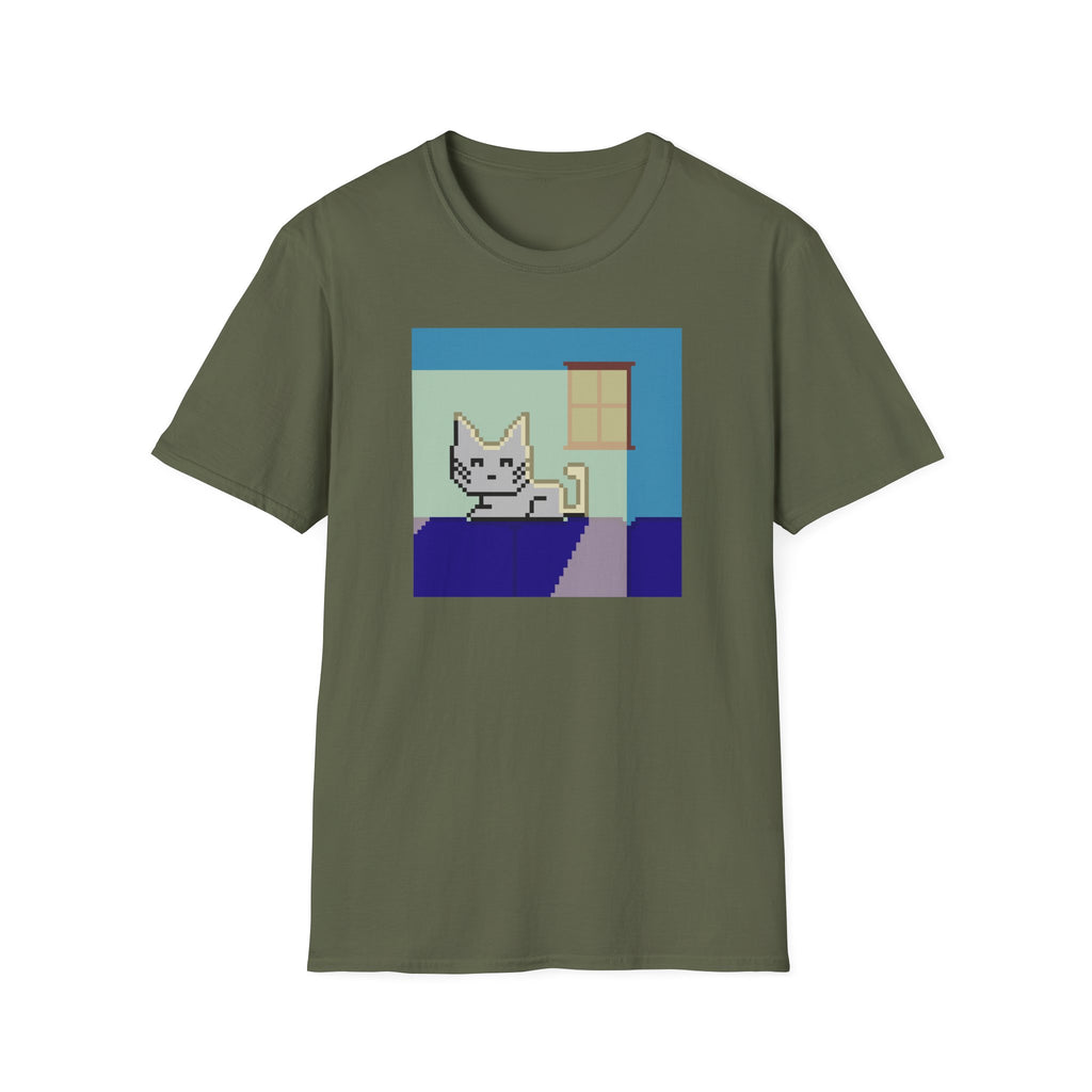 Pixel Cat Tee — Retro 8‑Bit Cat Graphic T‑Shirt