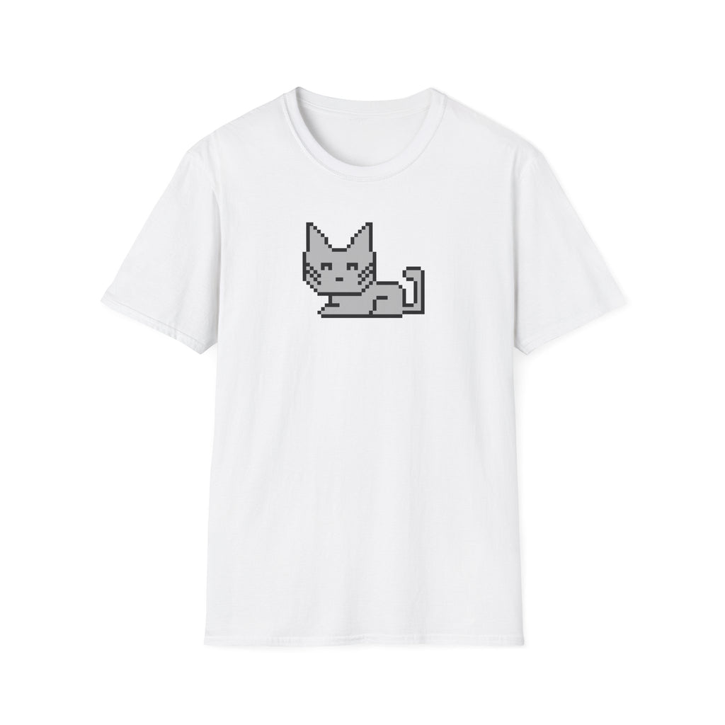 Pixel Cat T‑Shirt — Retro 8‑Bit Kitten Graphic Tee