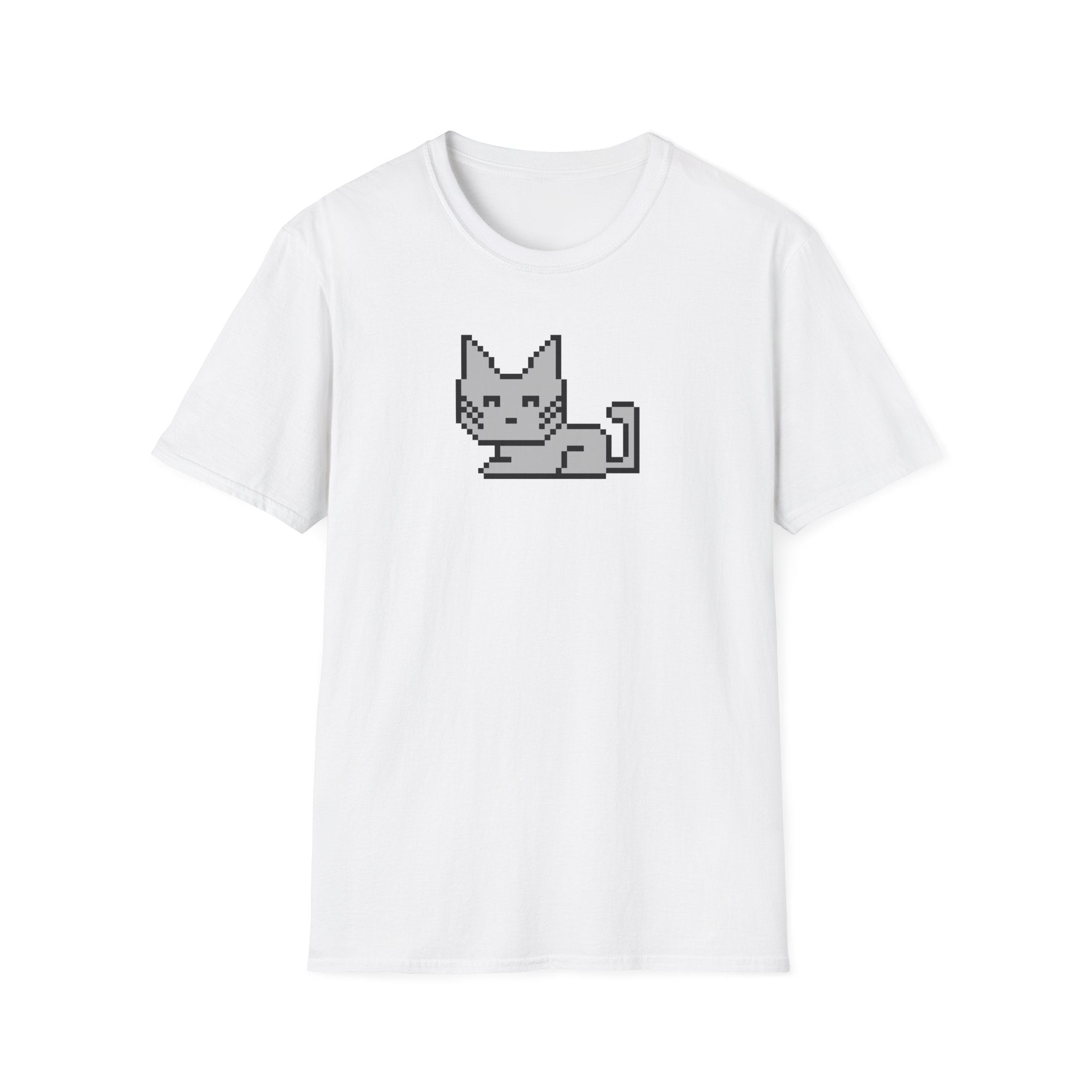 Pixel Cat T‑Shirt — Retro 8‑Bit Kitten Graphic Tee