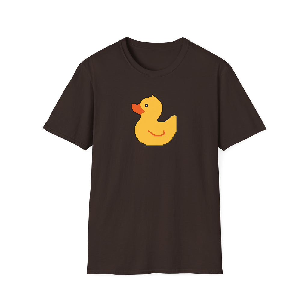 Duck Pixel Tee — Cute Retro Rubber Duck T-Shirt