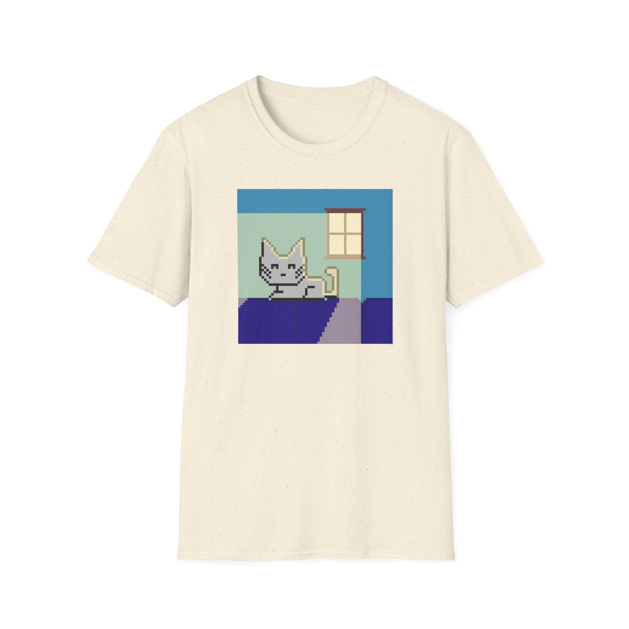 Pixel Cat Tee — Retro 8‑Bit Cat Graphic T‑Shirt