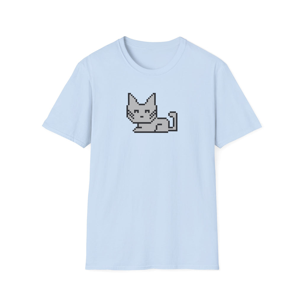 Pixel Cat T‑Shirt — Retro 8‑Bit Kitten Graphic Tee