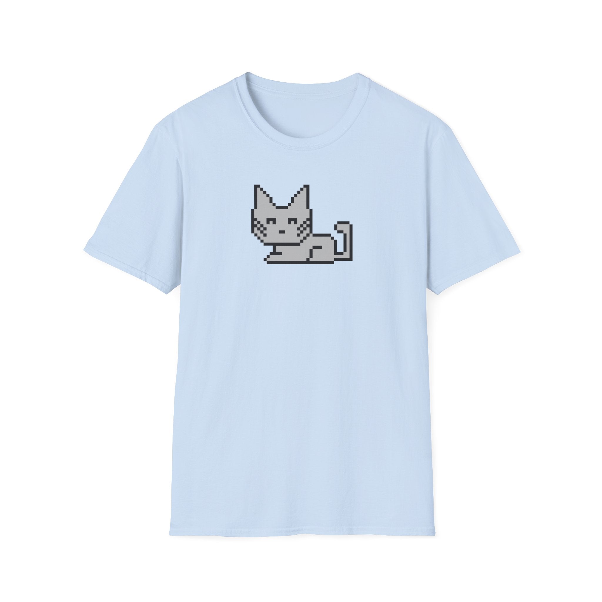 Pixel Cat T‑Shirt — Retro 8‑Bit Kitten Graphic Tee
