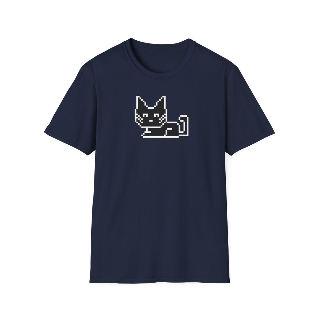 Pixel Cat T-Shirt — Cute Retro 8-Bit Cat Graphic Tee