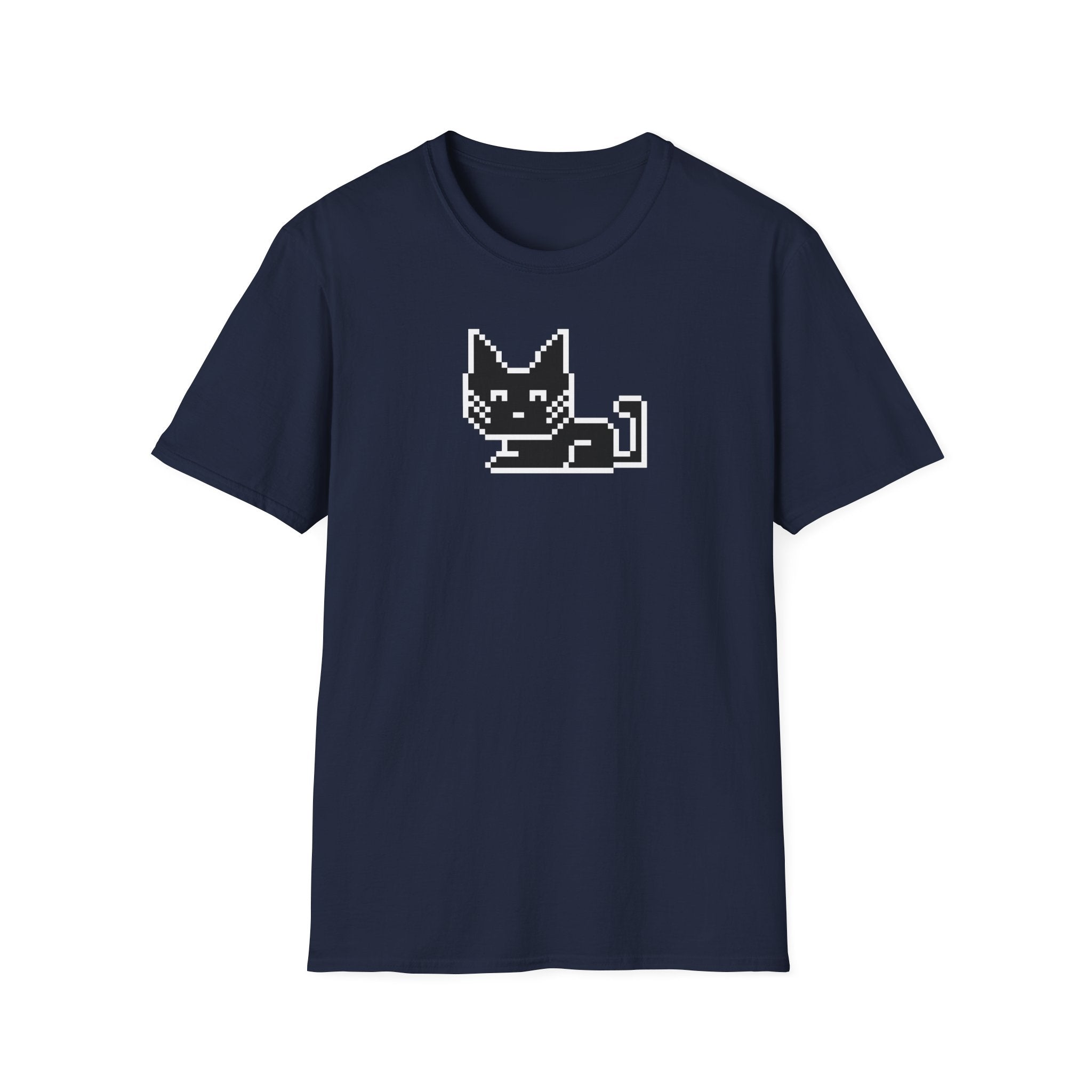 Pixel Cat T-Shirt — Cute Retro 8-Bit Cat Graphic Tee