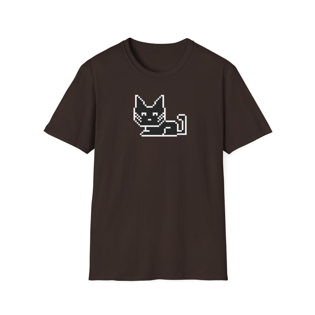 Pixel Cat T-Shirt — Cute Retro 8-Bit Cat Graphic Tee