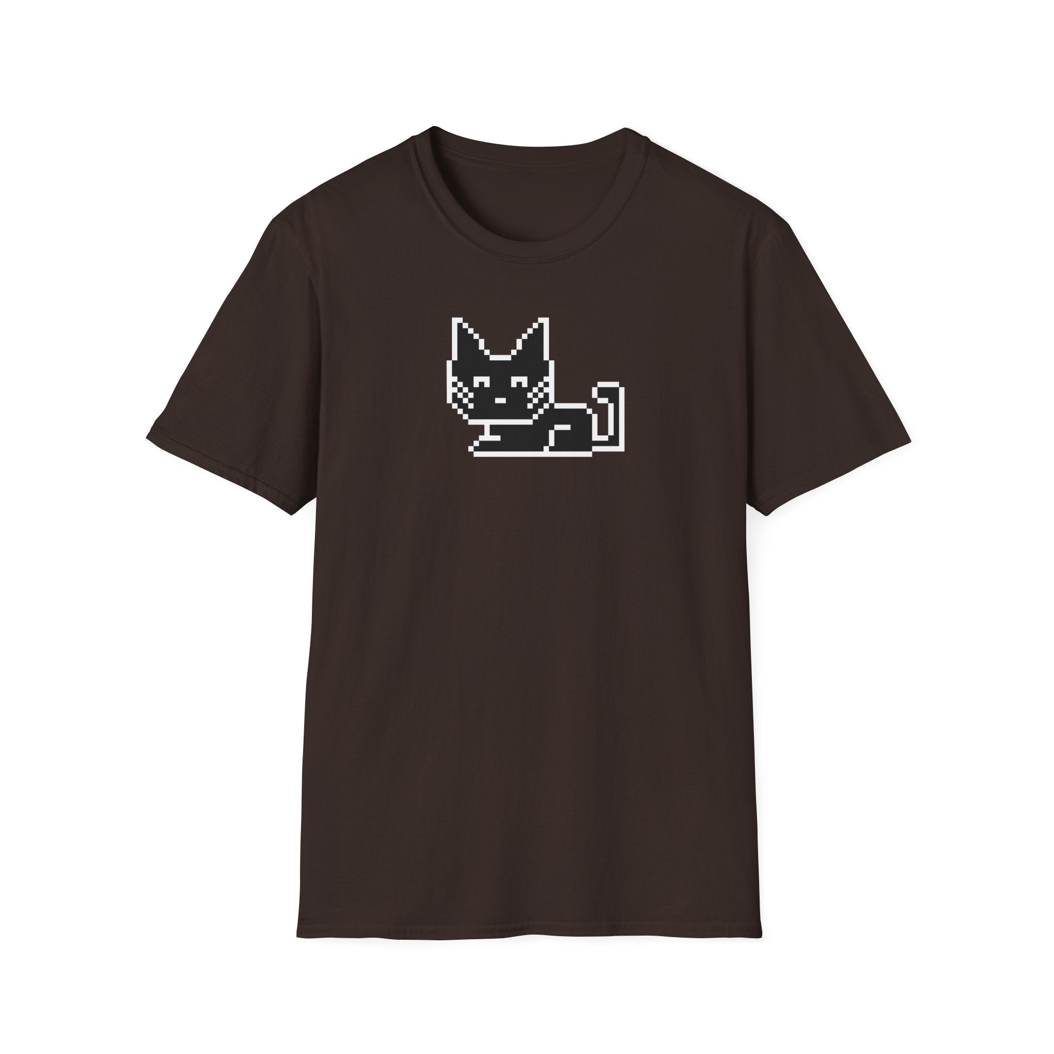 Pixel Cat T-Shirt — Cute Retro 8-Bit Cat Graphic Tee