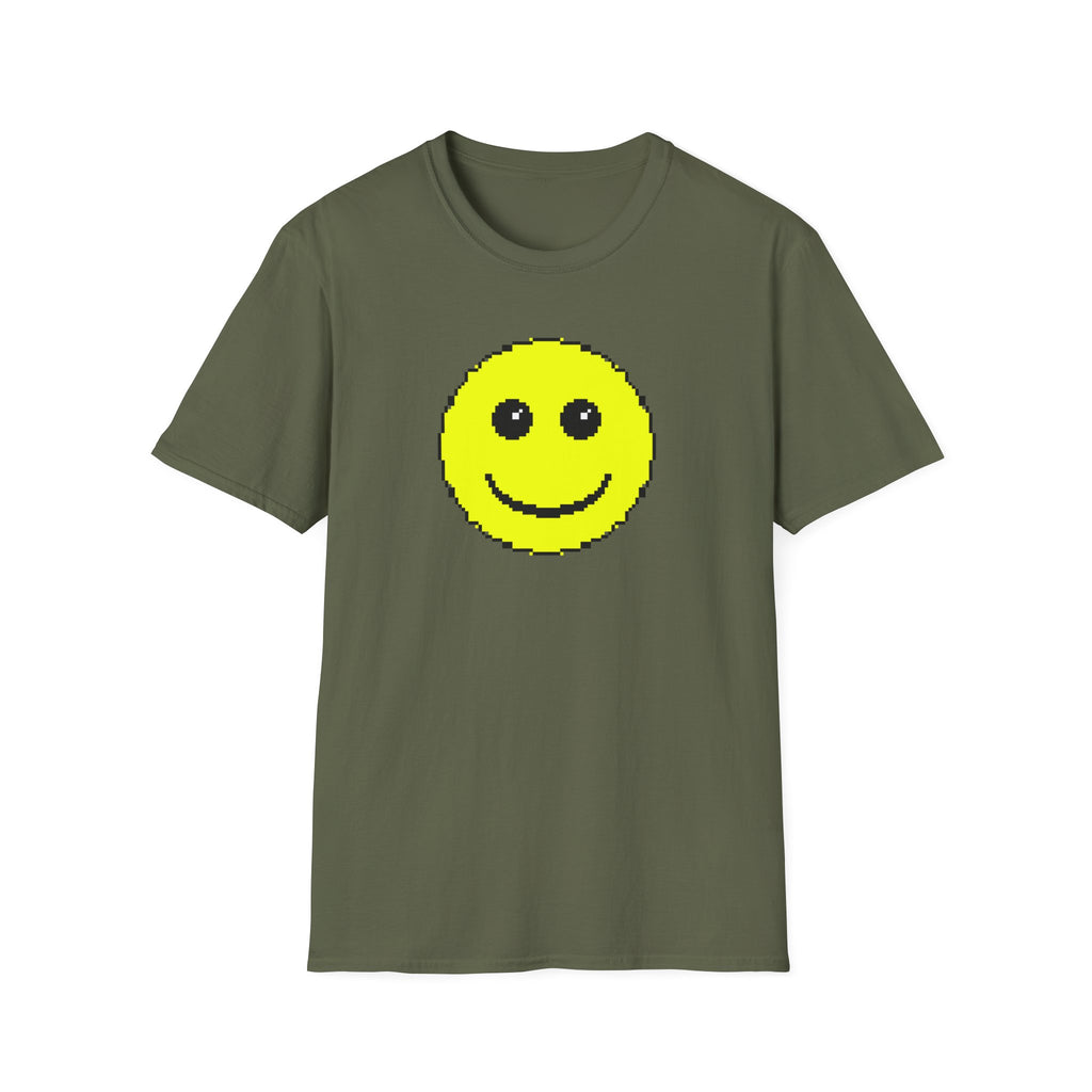 Pixel Smiley T-Shirt — Retro 8‑Bit Happy Face Tee