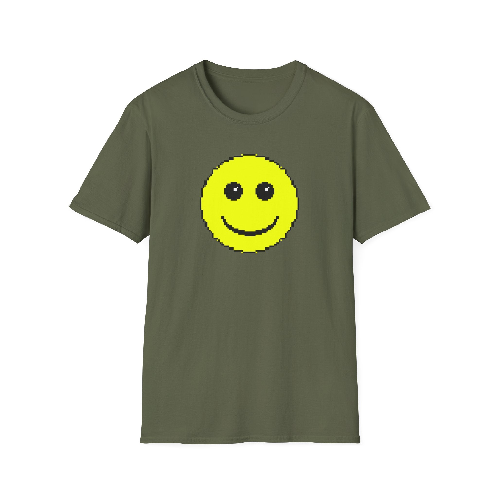 Pixel Smiley T-Shirt — Retro 8‑Bit Happy Face Tee