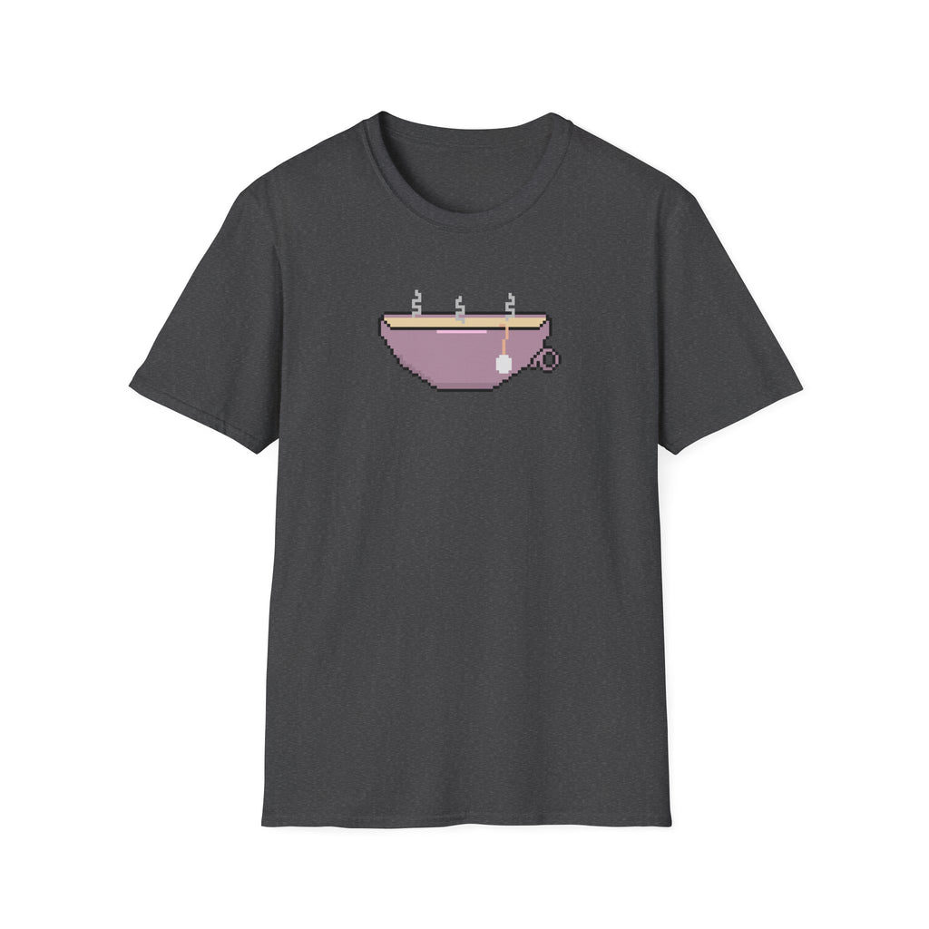 T-Shirt — Pixel Art Tea Cup Graphic Tee