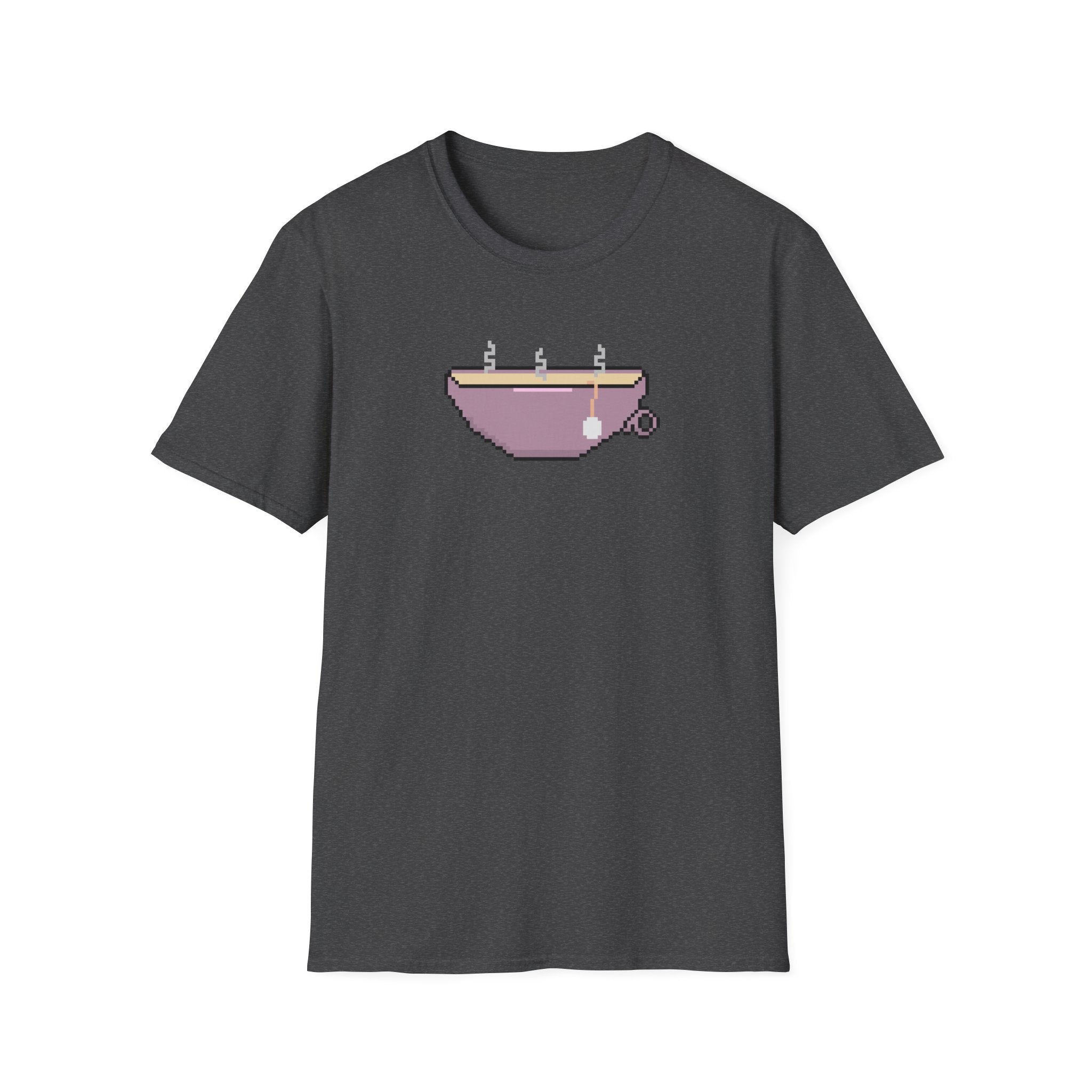 T-Shirt — Pixel Art Tea Cup Graphic Tee