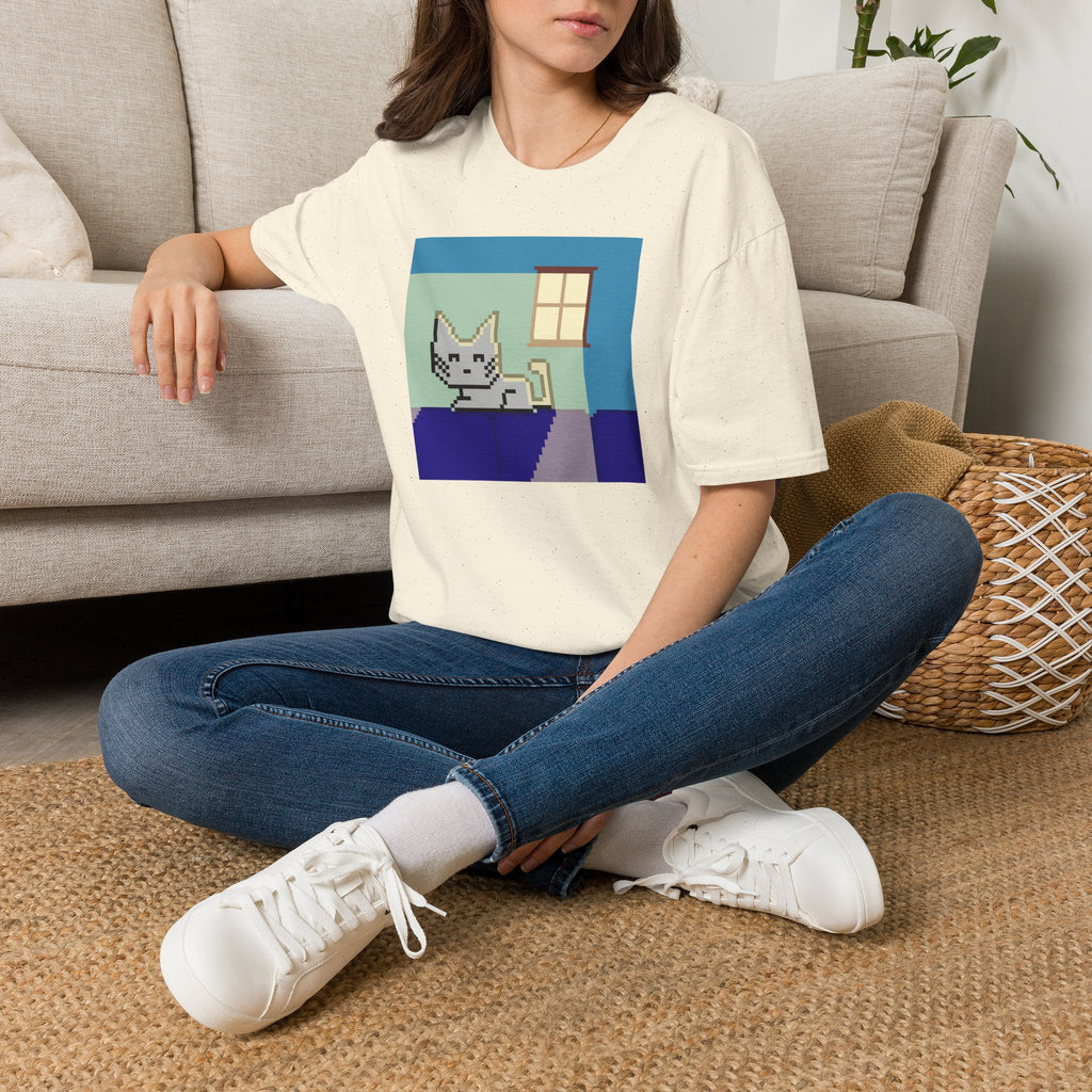 Pixel Cat Tee — Retro 8‑Bit Cat Graphic T‑Shirt