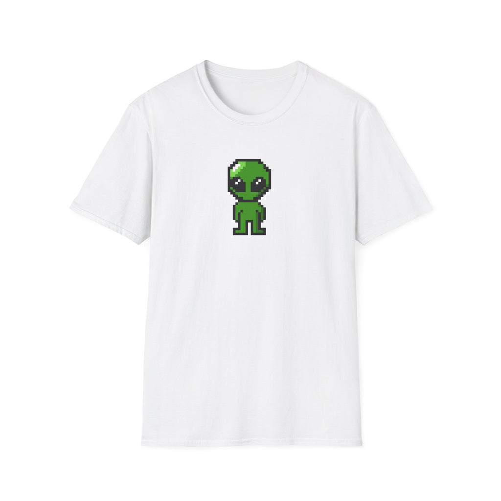 Pixel Alien Tee — Cute Retro 8‑Bit Green Alien T-Shirt