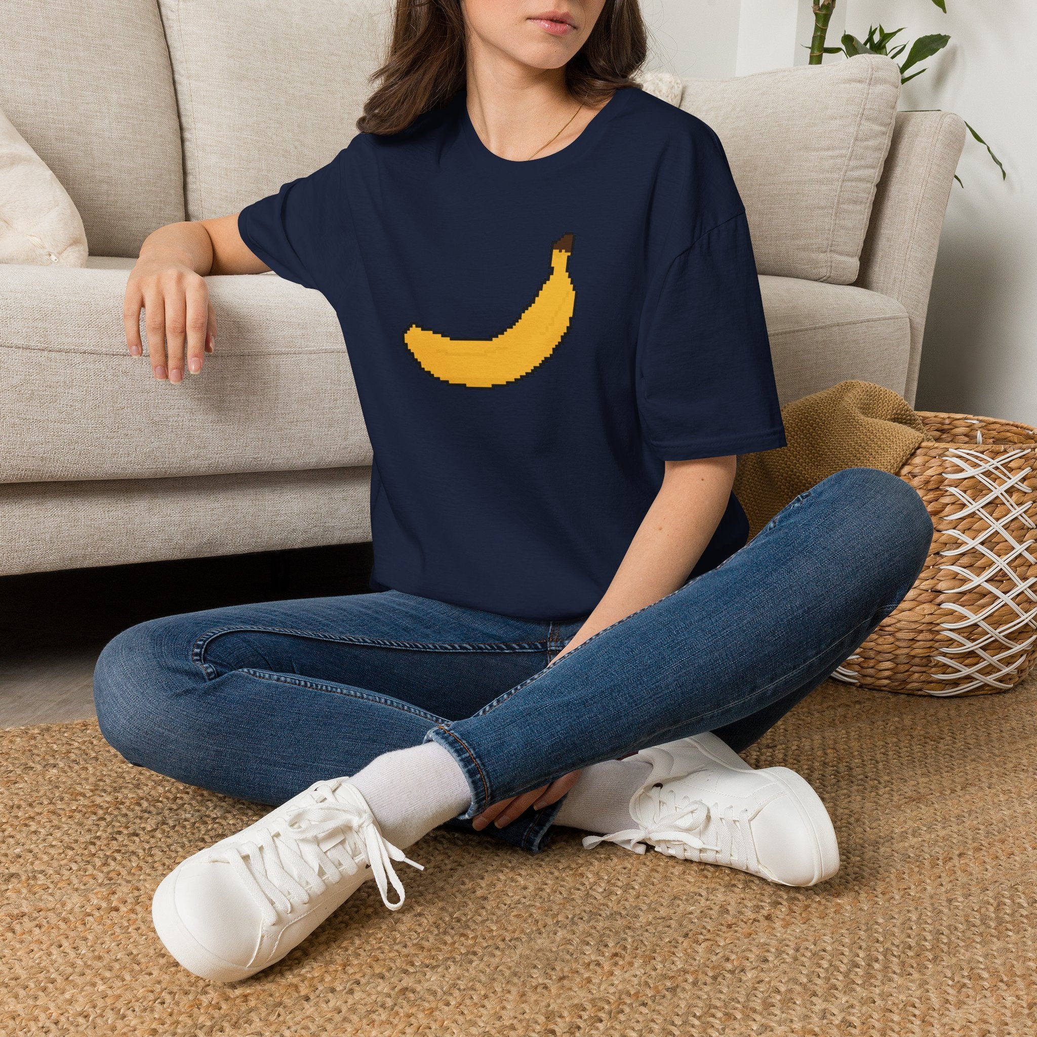 Pixel Banana T-Shirt — Retro 8‑Bit Fruit Graphic Tee