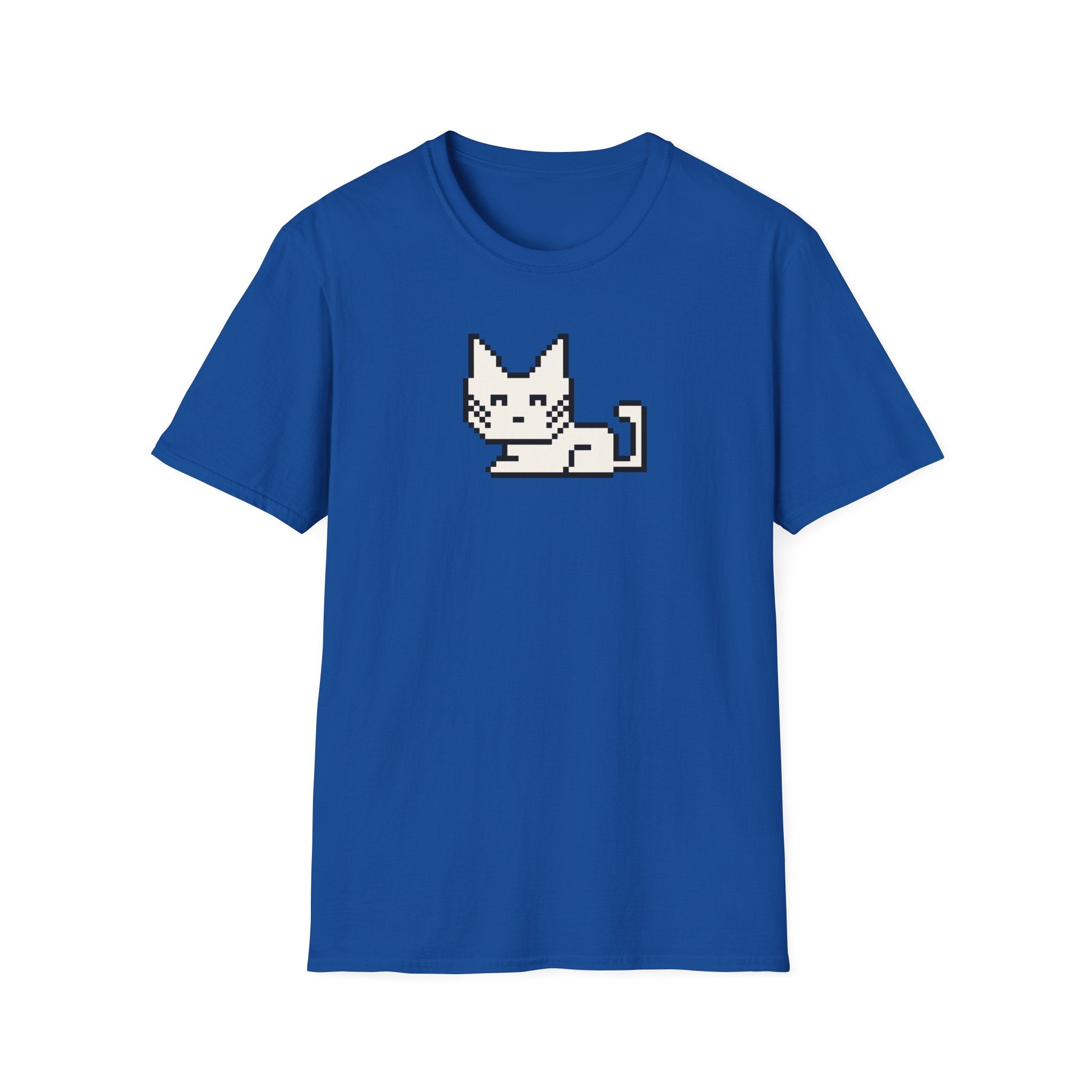 Pixel Cat T-Shirt — Cute Retro 8-Bit Kitten Tee