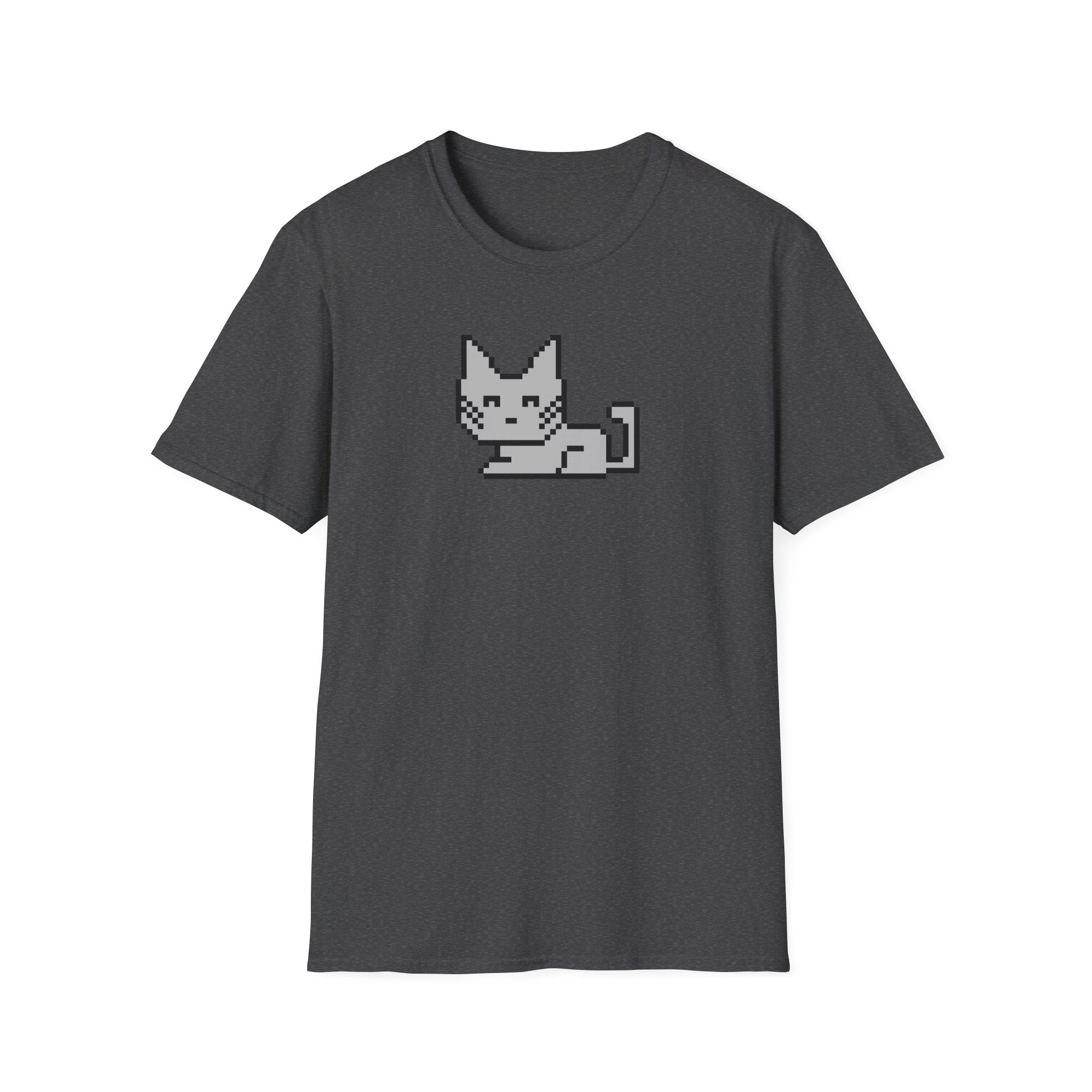 Pixel Cat T‑Shirt — Retro 8‑Bit Kitten Graphic Tee
